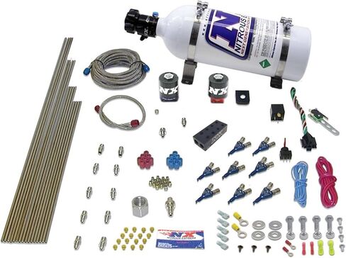 Nitrous Express-V8an Gasoline efi Nitrous Kit (100-500hp) w/5 lb bottion (80000efi-05) in Saudi Arabia