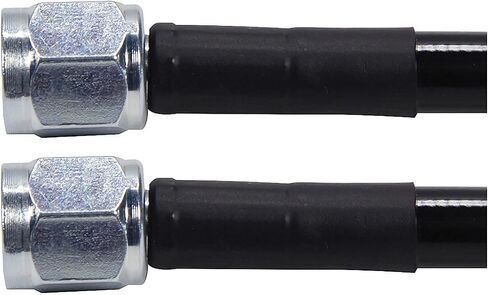 Allstar Performance Coated Braided Line 15in #4Hose -4Str/-4Str Steel in Saudi Arabia