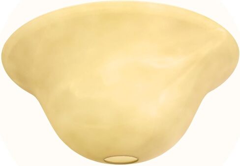 LIGHTACCENTS غطاء مصباح زجاجي كهرماني مرمري بديل لمصابيح الأرضية - ظلال مصابيح لمصابيح الأرضية ذات قاعدة متوسطة مقبس E26 - غطاء مصباح أرضي - مصباح أرضي بديل غطاء مصباح زجاجي (كهرماني) in Kuwait