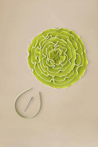 Coucoland Fascinators Hats for Women - Tea Party Cocktail Kentucky Fascinator Multilayer Flat Derby Hat مع Pearl for Party in Kuwait
