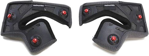Bell Powersports Star Helmet Replacement X-Static Cheek Pads (40 mm) in Saudi Arabia
