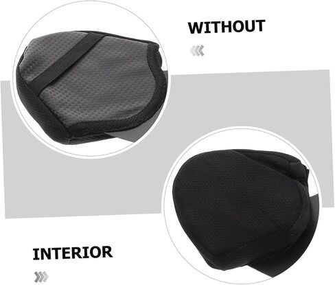 Cabilock 2pcs دراجة نارية منصات أذن الرياح مدفوعات الأذن تغطية كاملة التغطية إكسسوارات الأذن تناسب الخوذات العالمية in Saudi Arabia