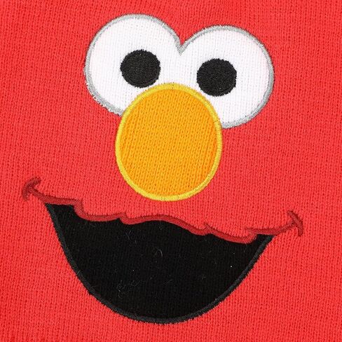 Sesame Street Elmo Face 2-Piece Toddler Beanie & Magic Mittens Set in Saudi Arabia