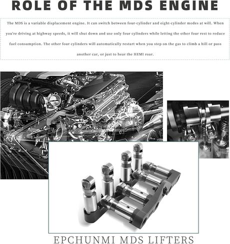 MDS 5.7L Hemi Lifters for 2005-2021 Jeep Grand Cherokee for Chrysler 300 for Dodge Durango Challenger Charger Ram1500 5.7L V8 Engine Replaces 53021726AE 53021726AD in Saudi Arabia