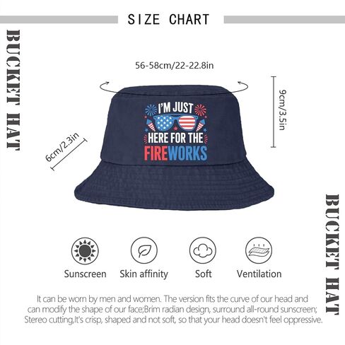 Just Here for The Fireworks Sun Hats Garde Cap for Her in Saudi Arabia