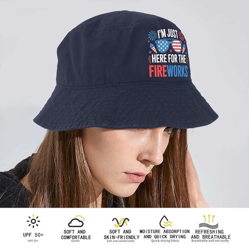 Just Here for The Fireworks Sun Hats Garde Cap for Her in Saudi Arabia