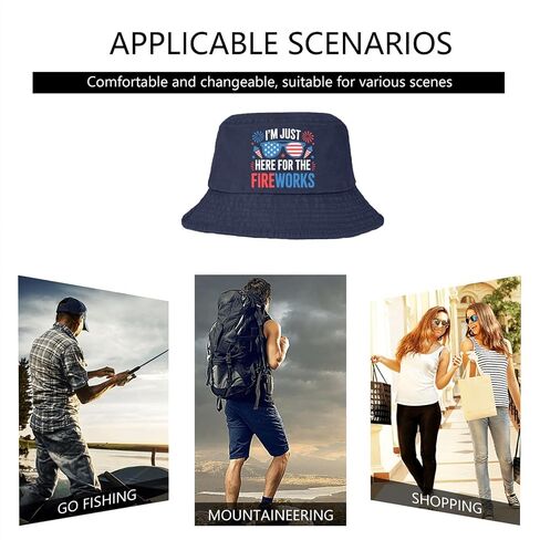 Just Here for The Fireworks Sun Hats Garde Cap for Her in Saudi Arabia