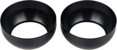 2 Pcs Chrome Motorcycle 39mm Fork Boot Cap Covers for Harley Sportster XL XLH 883 1200 Super Glide FXR Dyna Low Rider FXDL in Saudi Arabia