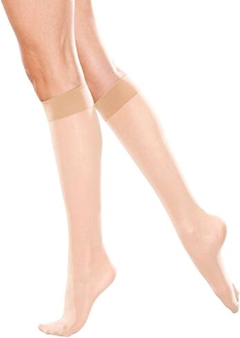 THERAFIRM Women's Sheer Knee Highs with Mild Compression in Kuwait