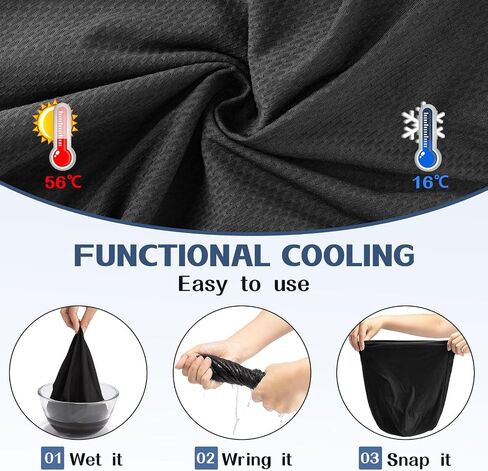 2 Pack Cooling Skull Caps for Men Women - Sweat Wicking Stretchy Cycling Caps, Sports Running Hats, Helmet Liner in Saudi Arabia