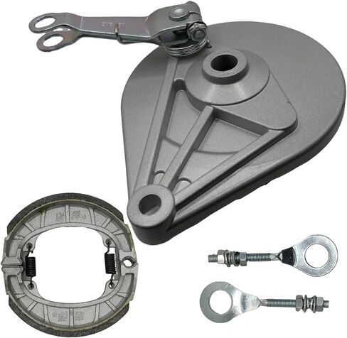 Redcap خلفية طبلة طبلة أدوات أحذية الفرامل مع توتر سلسلة متوافقة مع Coleman PowerSports CT200U BT200X CT200UEX 196CC HISUN 200-3 200-7 AXIS M200 MINIBIKE in Saudi Arabia