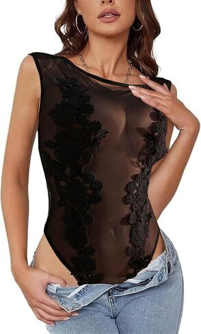 Lingerie for Women Lace Bodysuits Lingerie Set Bodysuit Outfits Teddy Sheer Teddy Babydoll Mesh Women’s Outfits in Saudi Arabia