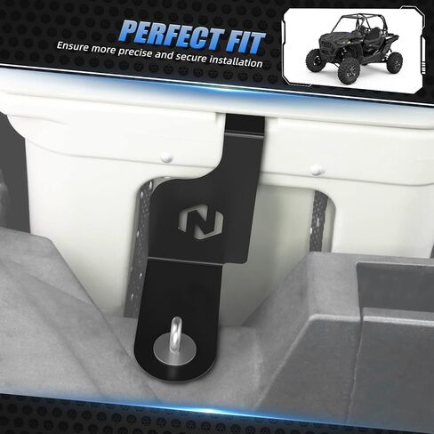 Cooler Mounts for Yeti 35 Cooler Compatible with Polaris RZR XP 1000 EPS 2015-2021 RZR XP 4 1000 EPS 2015-2021, Black in Saudi Arabia