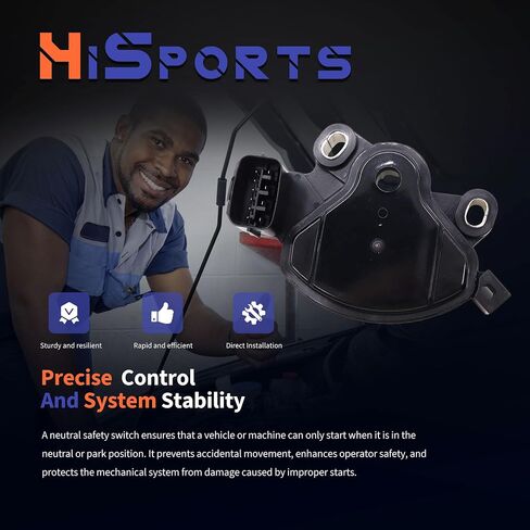 HiSport Neutral Safety Switch Backup Switch 42700-39055 42700-39050 Compatible with Kia Spectra Spectra5 Sportage Rondo Optima Amanti Sedona,Elantra Tiburon Santa Sonata XG300 Azera Entourage in Saudi Arabia