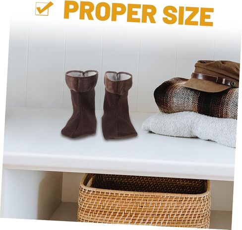 1PAIR لبطانات تمهيد المطر الدافئة للرجال جوارب استبدال حرارية لأحذية المطر من السهل تنظيفها لأنشطة المشي لمسافات طويلة الصيد تناسب in Kuwait