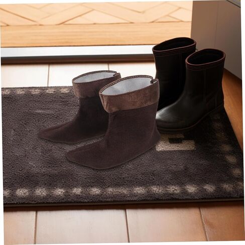 1PAIR لبطانات تمهيد المطر الدافئة للرجال جوارب استبدال حرارية لأحذية المطر من السهل تنظيفها لأنشطة المشي لمسافات طويلة الصيد تناسب in Kuwait