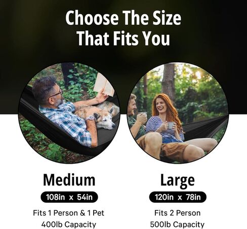 أرجوحة التخييم Vigel - أرجوحة مزدوجة XL بسعة 500 رطل - أرجوحة من النايلون - أرجوحة لشخصين - أرجوحة شجرة محمولة - أراجيح للخارج - ملحقات التخييم للخارج، والسفر، والمشي لمسافات طويلة in Kuwait