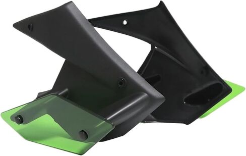 متوافق Z900 Z 900 2020-2024 2023 أجزاء الدراجات النارية جانب المفسدين العاريين الثابتة الجناحين جناح الجناح المنحرفات (بلاستيك ABS الأزرق) in Kuwait