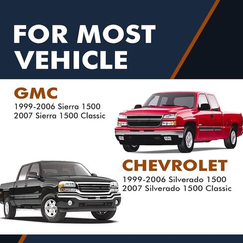 PM Auto زوج من 2 الأمامي اليسار اليسرى تحكم كرة الذراع البديل المفصل لعام 1999-2006 شيفروليه سيلفرادو 1500 in Saudi Arabia