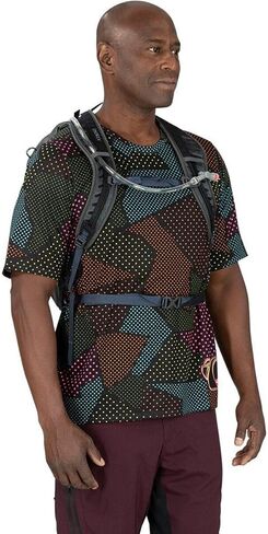 Osprey Syncro 5L Men's Hiking Backpack with Hydraulics Reservoir, Coal Grey in Kuwait