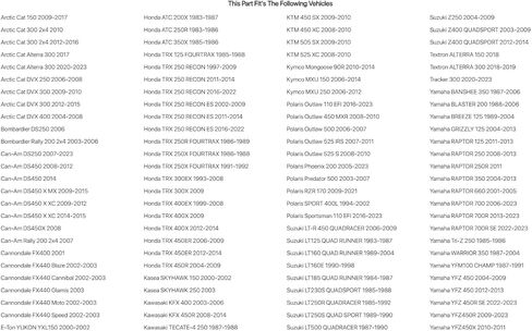 Sand Star الخلفية الإطارات 20x11-8 لتر/ساعة (8 مجداف) ل yamaha raptor 700r 2013-2018 in Kuwait