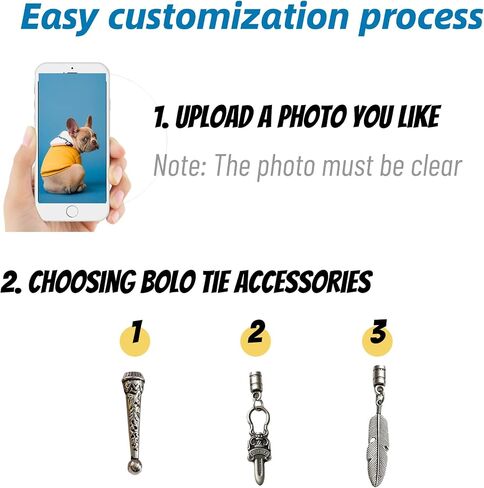 Custom Bolo Tie for Men, Personalized Western Cowboy Tie Native American Leather Necktie Accessories Bolo Ties in Kuwait