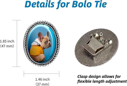 Custom Bolo Tie for Men, Personalized Western Cowboy Tie Native American Leather Necktie Accessories Bolo Ties in Kuwait