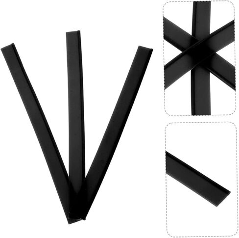 Amosfun 3Pcs Squeegee Blade Replacement Strips for Glass Cleaning Compatibility for Shower Doors Car Windshields Household Use Easy to Install Wiper Strip in Saudi Arabia