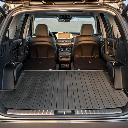 Premium Cargo Liner for Mercedes Benz S500 S580 2021-2024 - 100% Protection - Custom Fit Car Trunk Mat - All-Season Black Cargo Mat - 3D Shaped Laser Measured Trunk Liners for Mercedes Benz S Class in Saudi Arabia