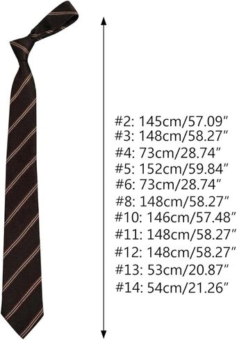 Necktie For Girls Pre-tied Lazy Tie Hand-tied Neckties Japanese Striped Collar Tie For School Accessories in Saudi Arabia