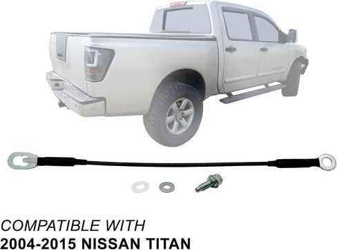 APA Replacement Tailgate Cable 18'' with Hardware for 2004-2015 Titan Truck Pair of 2 in Saudi Arabia