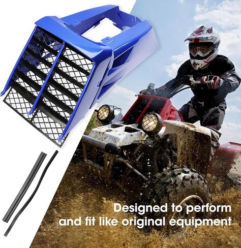 Radiator Cover with Radiator Grill Black for Yamaha for Banshee 350 YFZ350 1987-2006 Red Color 2GU21711A000 C0209006 in Kuwait