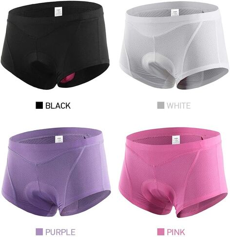 Cycling Shorts,Women Bike Underwear, Women Bike Underwear 3D Gel Padded Bicycle Briefs Cycling Biking Underwear Shorts in Saudi Arabia