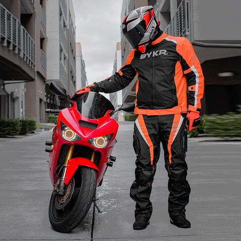 Mesh Motorcycle Jacket For Men Dual Sports Adventure Breathable Riding Protective Motorbike Jackets Enduro CE Armored in Kuwait