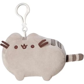Aurora, 61534 Pusheen Classic Plush Keyring - Grey in Kuwait