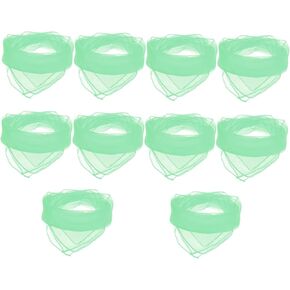 10Pcs Lightweight Scarves for Bright Color Performance Props Chiffon Veils Easy to Clean and Comfortable for Dance Activities in Kuwait