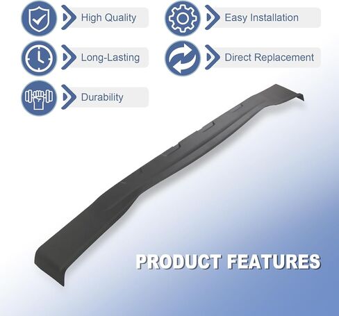 Front Lower Deflector Valance Panel Compatible with 2020-2022 Ford F250 F350 F450 F550 Super Duty 4WD Replace# LC3Z-17626-AA, 7.25" Tall in Saudi Arabia