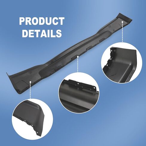 Front Lower Deflector Valance Panel Compatible with 2020-2022 Ford F250 F350 F450 F550 Super Duty 4WD Replace# LC3Z-17626-AA, 7.25" Tall in Saudi Arabia