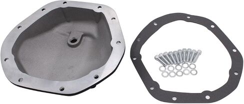 1 مجموعة SHLPDFM أسود الطلاء الألومنيوم دانا 44 10 الترباس تغطية التفاضلية يناسب Chevy GM Ford Dodge Dana 44 الأمامية والخلفية in Kuwait