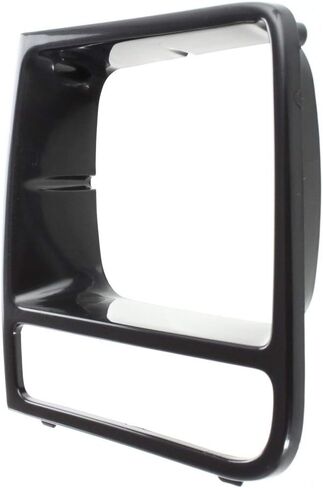 For Jeep Cherokee 1997 98 99 00 2001 Headlight Bezel Driver and Passenger Side | Pair | SE/SE Sport | Black | Replacement For CH2512157, CH2513157 | 55055137, 55055136 in Saudi Arabia