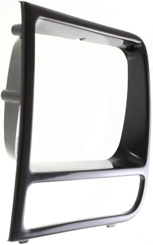 For Jeep Cherokee 1997 98 99 00 2001 Headlight Bezel Driver and Passenger Side | Pair | SE/SE Sport | Black | Replacement For CH2512157, CH2513157 | 55055137, 55055136 in Saudi Arabia