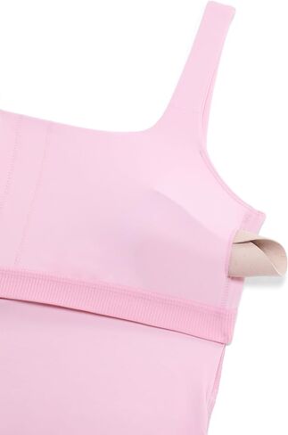 Crz Yoga Butterluxe Womens Square Devin Dear Tops Ruched Rucheveless Pregnancy Yoga Tee Shirt مع بنيت في حمالة صدر in Kuwait