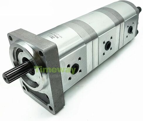 Hydraulic Triple Pump 307012 Gear Pump Replace ZEXEL 307012-8020 3 Stage Tandem Gear Oil Pump 12CC+12CC+8CC Righ Hand Rotation in Saudi Arabia