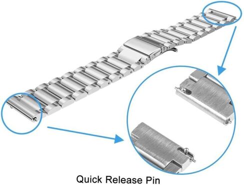 Noleitoy Wristband Watch Band حزام معصم المعصم معصم معصم حزام السوار الاستبدال حزام مقاوم للصدأ in Kuwait