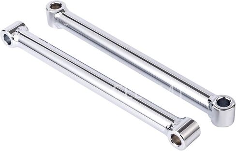 4" Lowering Links Kit Rear Drop Rigid Hardtail Struts Fit for Harley Davidson Sportster 883 1200 + Dyna 10'' Long (Gloss Black) in Kuwait