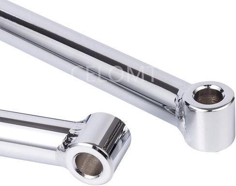 4" Lowering Links Kit Rear Drop Rigid Hardtail Struts Fit for Harley Davidson Sportster 883 1200 + Dyna 10'' Long (Gloss Black) in Kuwait