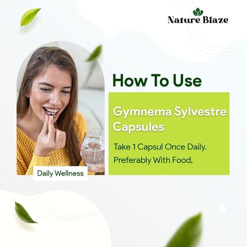 Gymnema Sylvestre (Gurmar) 25:1 Extract | 12,500 mg Strength | 25% Gymnemic Acid 60 Vegan Capsules | 2-Month Supply | Standardized 25X Concentrated Extract (Pack of 1) in Saudi Arabia