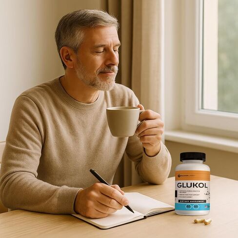 Glukol – Daily Herbal Wellness Formula with Gymnema, Cinnamon, Chromium, and Bitter Melon – Natural Nutritional Support – 60 Capsules in Saudi Arabia