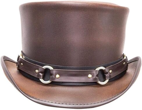 American Hat Makers El Dorado Top Hat – Leather Hat for Men & Women in Saudi Arabia
