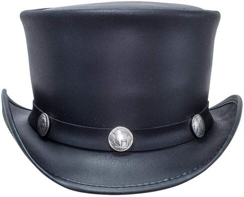 American Hat Makers El Dorado Top Hat – Leather Hat for Men & Women in Saudi Arabia